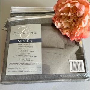 Charisma 6 Piece Microfiber Queen Bed Sheets NWNPT